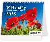Vl mky 2025 - stoln tdenn kalend s citty - Helma