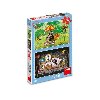 Puzzle 2x48 Krtkv den - Dino Toys