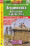 Broumovsko, Adrpasko-teplick skly - cyklomapa 1:60 000 Shocart slo 115 - ShoCart