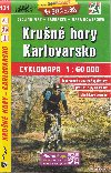 Krun hory Karlovarsko 1:60 000 - cyklomapa Shocart slo 121 - Shocart