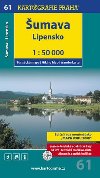 UMAVA LIPENSKO TM KARTOGRAFIE 1:50 000 . 61 - 