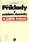 PKLADY Z PODNIKOV EKONOMIKY A JEJICH EEN - Mloch Jan