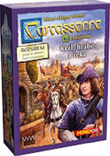 Carcassonne - rozšíření 6 (Král, hrabě a řeka)