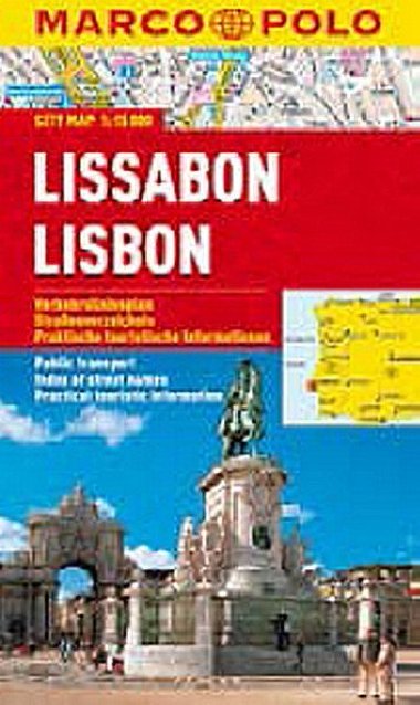 Lisabon - pln msta (City Map) 1:15000 lamino - Marco Polo