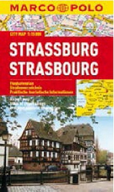 Strassburg/Strasbourg - City Map 1:15000 - 