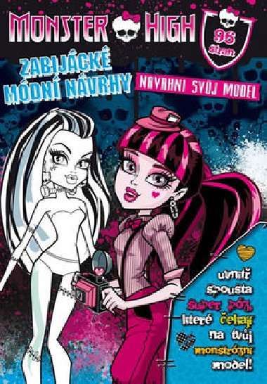 Monster High - Zabijck mdn nvrhy - Navrhni svj model - Mattel