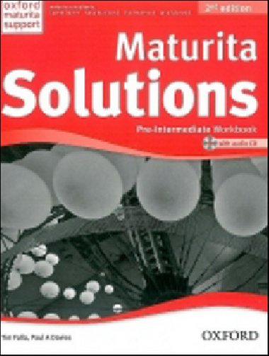 Maturita Solutions Pre-Intermediate Workbook with Audio CD PACK Czech Edition - Tim Falla; P.A. Davies