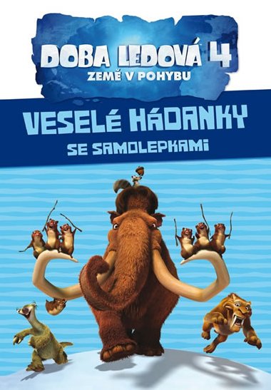 DOBA LEDOV 4 HDANKY A OMALOVNKY SE SAMOLEPKAMI - DreamWorks