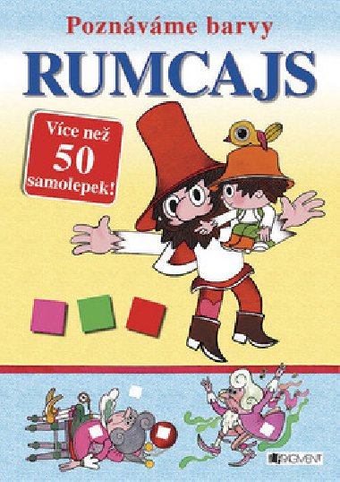 Rumcajs - Poznvme barvy – vce ne 50 samolepek - 