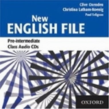 NEW ENGLISH FILE PRE-INTERMEDIATE CLASS AUDIO CDS - 