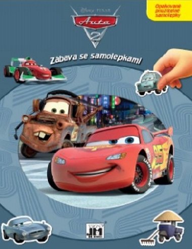 Auta 2 Zbava se samolepkami - Walt Disney