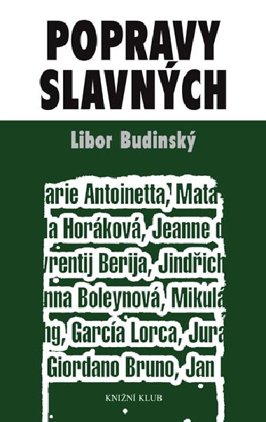 Popravy slavnch - Libor Budinsk