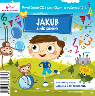 Jakub a jeho psniky - CD - Mil zebra