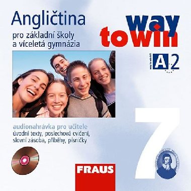 Anglitina 7 pro Z a vcelet gymnzia Way to Win - CD /2 ks/ pro uitele - 
