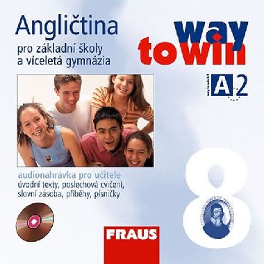 Anglitina 8 pro Z a vcelet gymnzia Way to Win - CD /2 ks/ pro uitele - Lucie Betkov; Kateina Dvokov