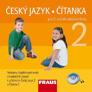 Český jazyk/Čítanka 2 pro ZŠ - CD /2ks/ - Martin Stránský; Andrea Černá
