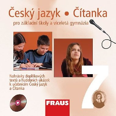 Český jazyk/Čítanka 7 pro ZŠ a víceletá gymnázia - CD /1ks/ - Zdena Krausová; Renata Teršová