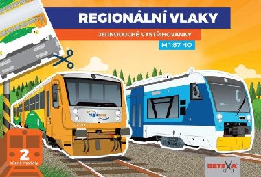 Regionln vlaky - Jednoduch vystihovnka - Betexa