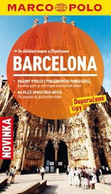 Barcelona - Prvodce se skldac mapou - Dorothea Massmann