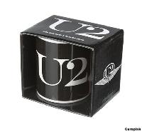 Hrnek - U2/logo ern - 
