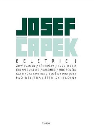 BELETRIE 1 - Josef apek; Daniel Vojtch