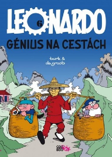 Leonardo 6 Gnius na cestch - Bob de Groot;  Turk