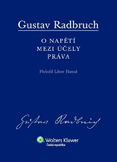 O NAPT MEZI ELY PRVA - Gustav Radbruch
