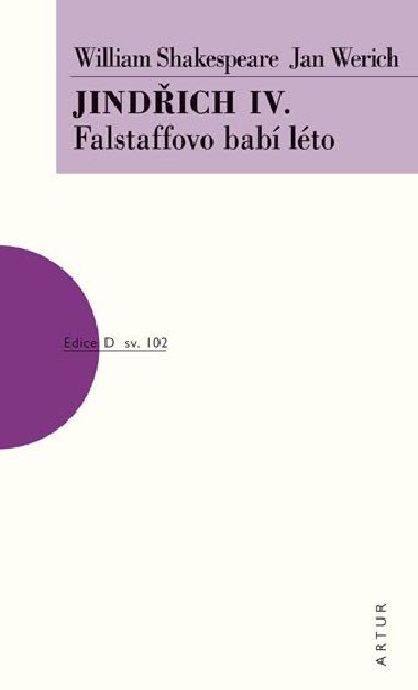 JINDICH IV. FALSTAFFOVO BAB LTO - William Shakespeare; Jan Werich