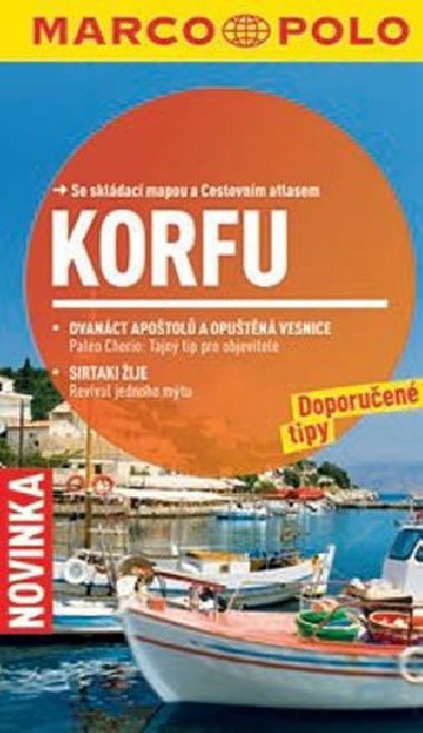 Korfu - prvodce Marco Polo - Klaus Botig