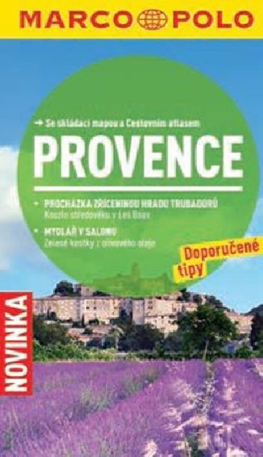 Provence - Prvodce se skldac mapou (Marco Polo) - Peter Bausch