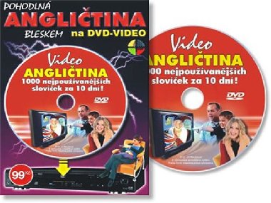 Anglitina 1000 slov za 10 dn - DVD - 
