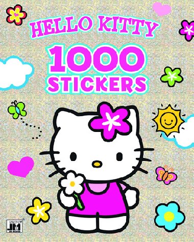 1000 stickers Hello Kitty omalovnka - Jiri Models