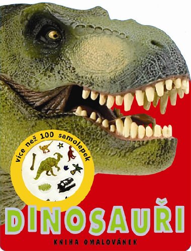 Dinosaui - Kniha omalovnek - 