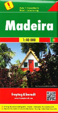 Madeira mapa 1:40 000 - Freytag und Berndt