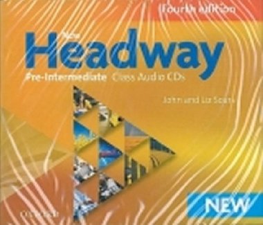 NEW HEADWAY PRE-INTERMEDIATE MATURITA FOURTH EDITION CLASS AUDIO CDS - 