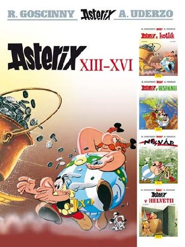 Asterix XIII. - XVI. - Ren Goscinny; Albert Uderzo