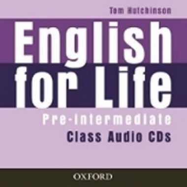 ENGLISH FOR LIFE PRE- INTERMEDIATE CLASS AUDIO CDS - 