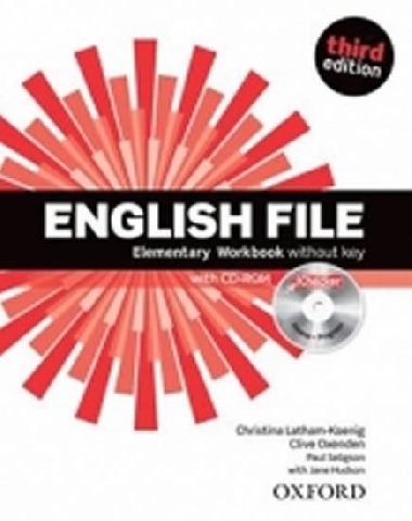 ENGLISH FILE ELEMENTARY WORKBOOK + ICHECKER CD-ROM - Christina Latham-Koenig; Clive Oxenden; Paul Selingson