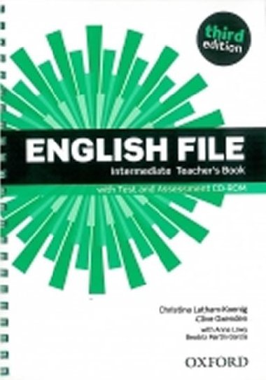 ENGLISH FILE INTERMEDIATE TEACHERS BOOK WITH TEST AND ASSESSMENT CD-ROM - 