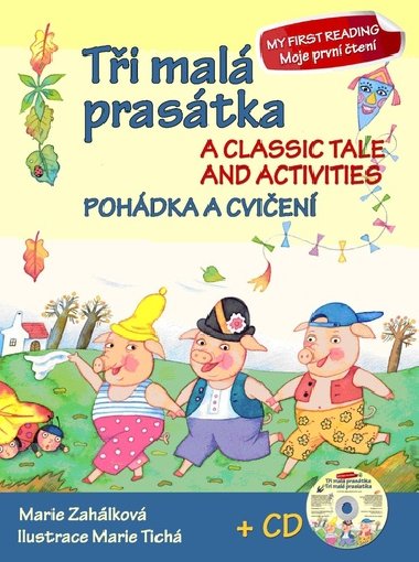 Ti mal prastka Pohdka a cvien + CD - A classic tale and activities + CD - Marie Zahlkov