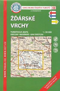 rsk vrchy - mapa KT 1:50 000 slo 48 - Klub eskch Turist