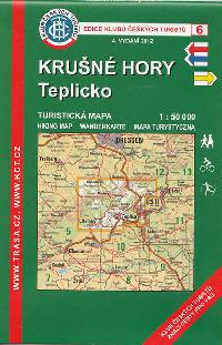 Krun hory Teplicko 1:50 000 - mapa KT slo 6 - Klub eskch Turist