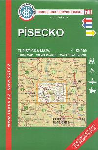 Psecko - turistick mapa KT 1:50 000 slo 71 - Klub eskch Turist