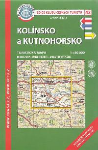 Kolnsko a Kutnohorsko mapa KT 1:50 000 slo 42 - Klub eskch Turist