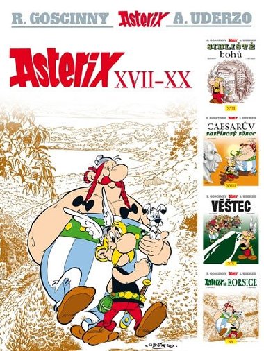 Asterix XVII - XX - Ren Goscinny; Albert Uderzo