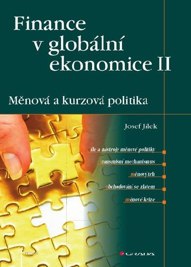 FINANCE V GLOBLN EKONOMICE II - Josef Jlek