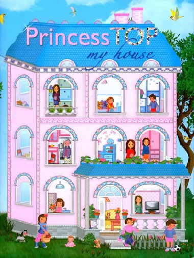 Princess TOP My house (modr) - 