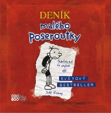 Denk malho poseroutky (1. dl) - CD  audiokniha - te Vclav Kopta - Jeff Kinney; Vclav Kopta
