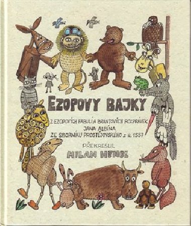 Ezopovy bajky - komiks - Jan Albn, Milan Hencl