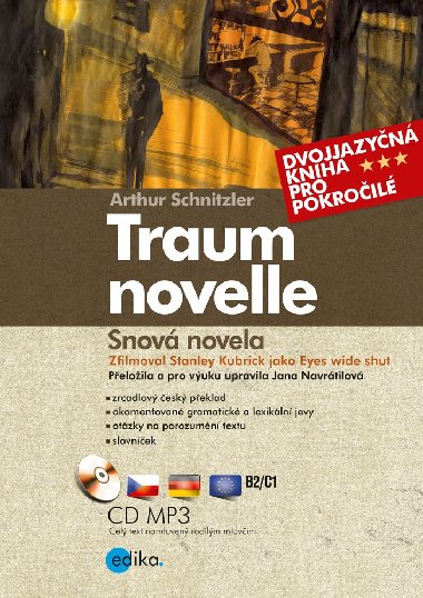 SNOV NOVELA - TRAUMNOVELLE + CD - Schnitzler Arthur